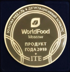 Медаль на Дегустационном конкурсе World Food 2018